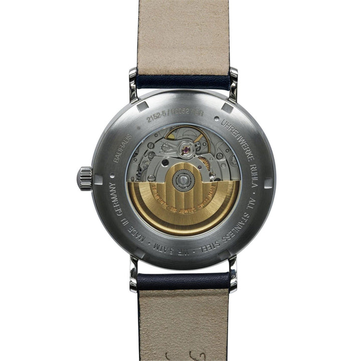 Bauhaus 2152-5 Cream Dial With Date Automatic Wristwatch - H S Johnson
