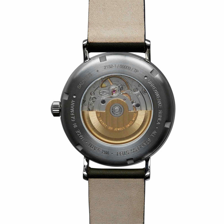 Bauhaus 21521 Men's Automatic With Date Wristwatch - H S Johnson