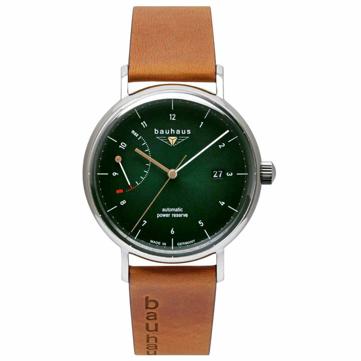Bauhaus 21604 Men's Classic Automatic Power Reserve Wristwatch - H S Johnson