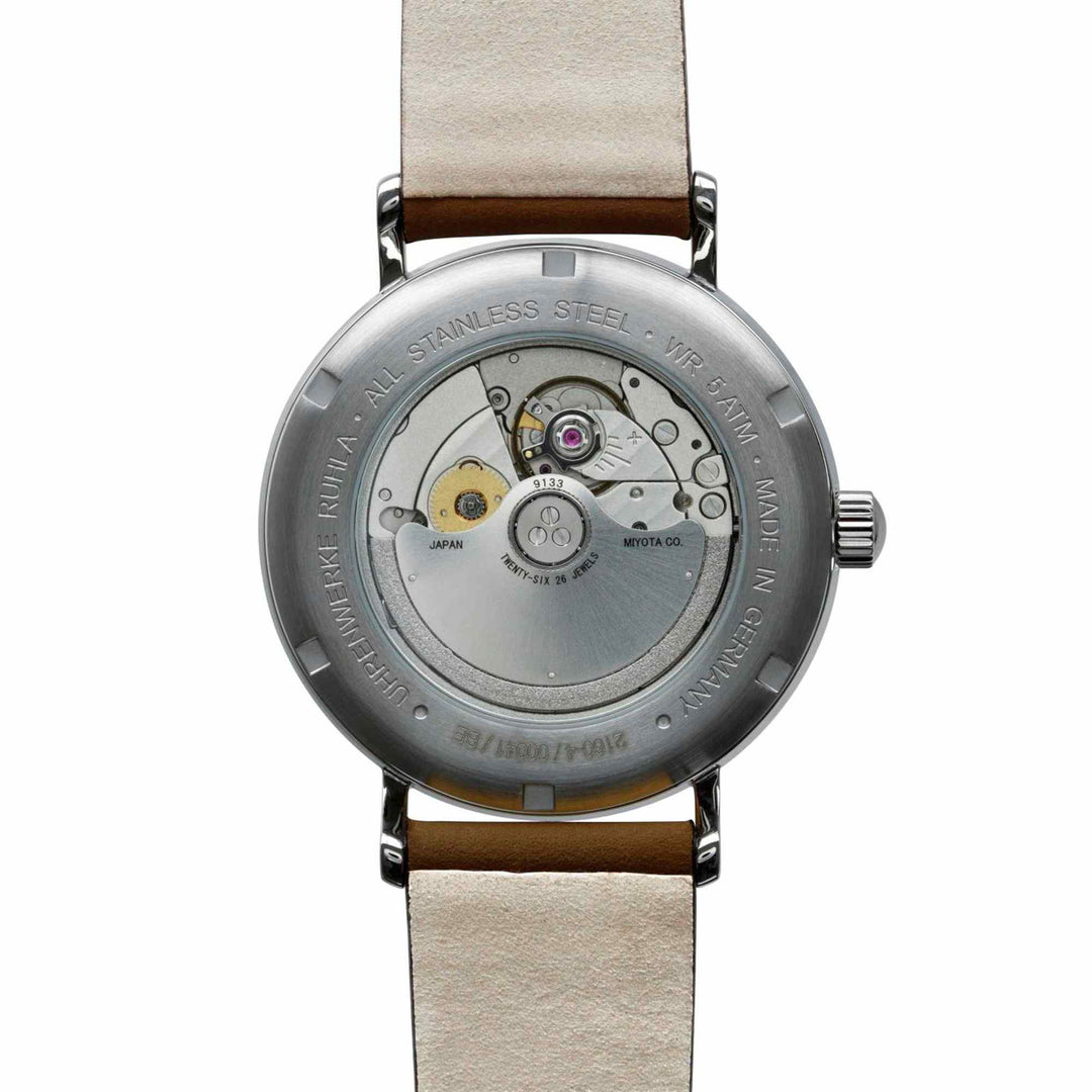 Bauhaus 21604 Men's Classic Automatic Power Reserve Wristwatch - H S Johnson