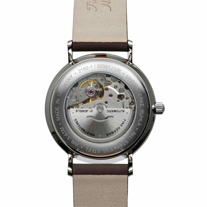 Bauhaus 21621 Men's Automatic Day Date Wristwatch - H S Johnson