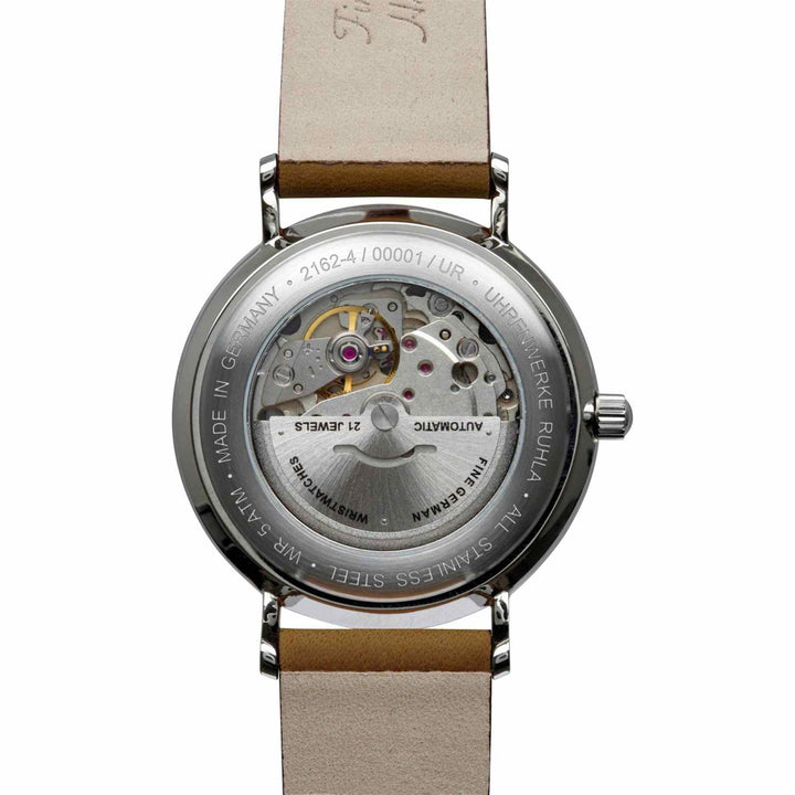 Bauhaus 21624 Men's Automatic Day Date Wristwatch - H S Johnson