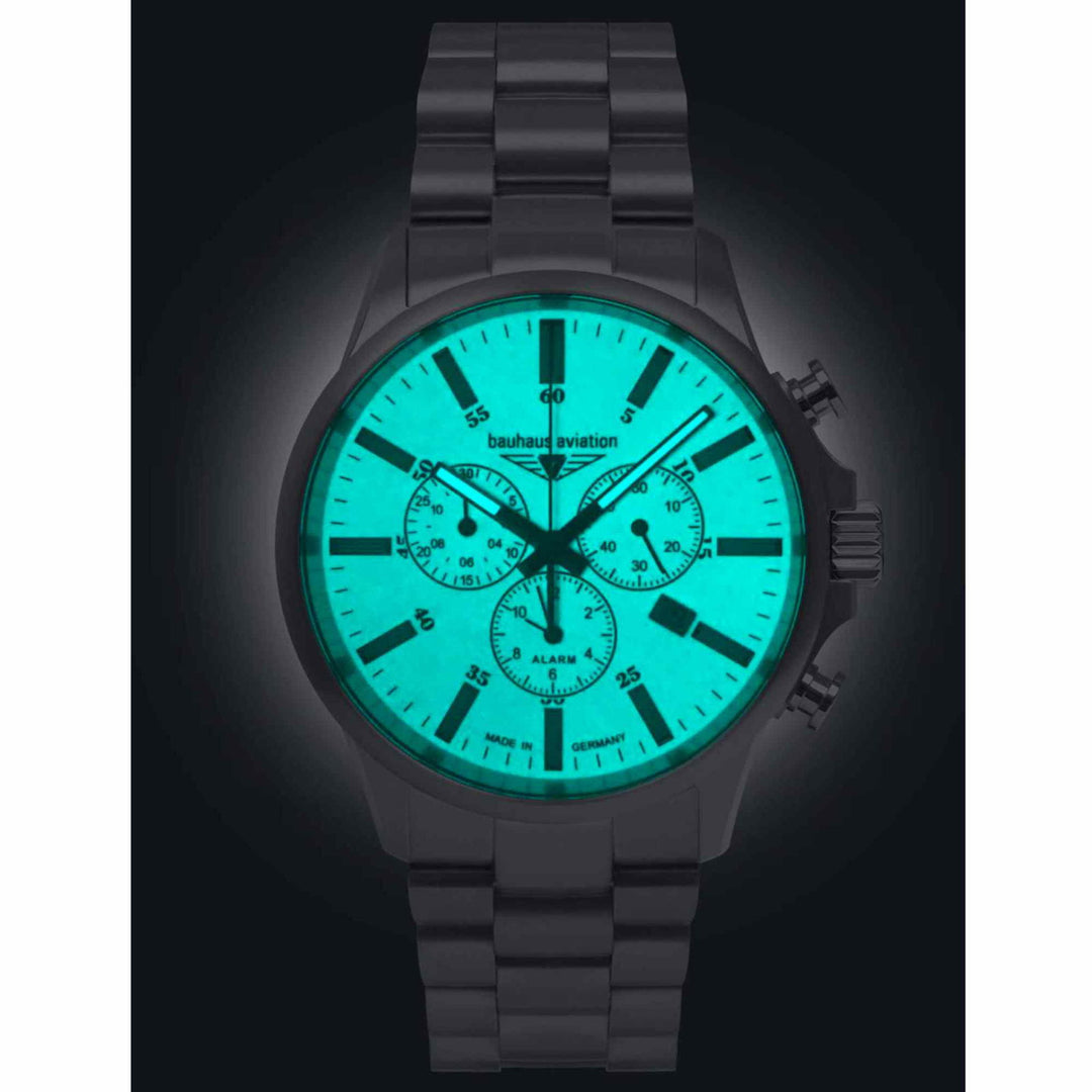 Bauhaus 2880M5 Men's Quartz Chronograph Wristwatch - H S Johnson