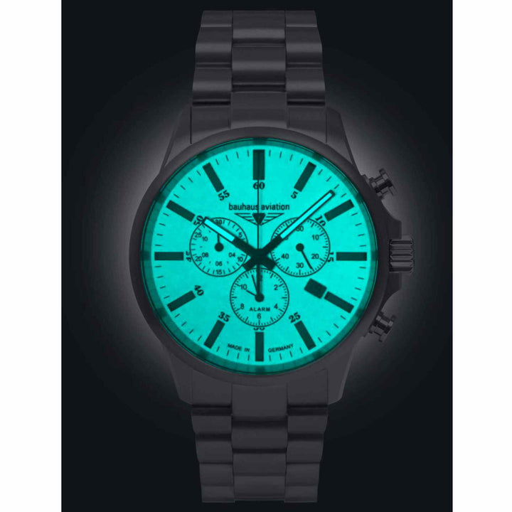 Bauhaus 2880M5 Men's Quartz Chronograph Wristwatch - H S Johnson