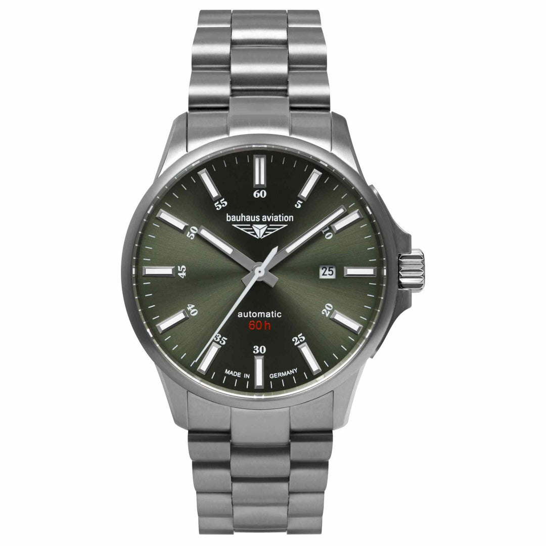 Bauhaus Aviation 2864M4 Men's Automatic Wristwatch - H S Johnson