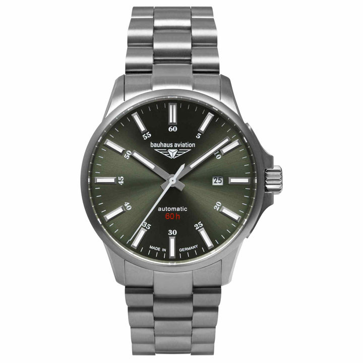 Bauhaus Aviation 2864M4 Men's Automatic Wristwatch - H S Johnson