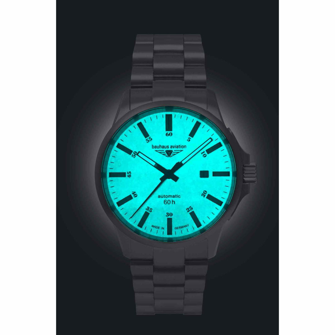 Bauhaus Aviation 2864M5 Men's Automatic Wristwatch - H S Johnson