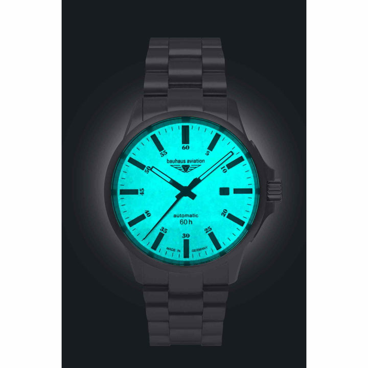 Bauhaus Aviation 2864M5 Men's Automatic Wristwatch - H S Johnson