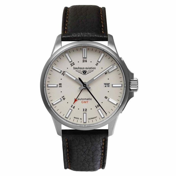 Bauhaus Aviation 28685 Men's GMT Automatic Wristwatch - H S Johnson