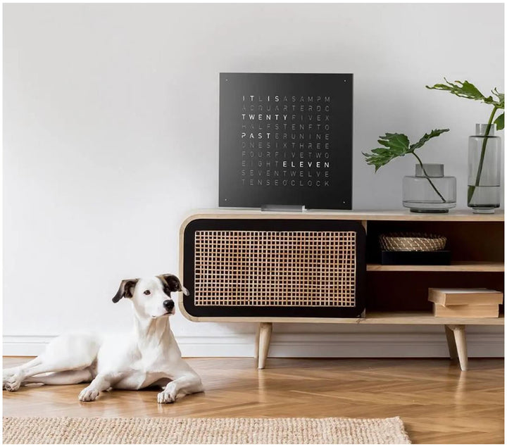 Qlocktwo QT5BLENBLPC-UK 45 Black Pepper Black Body Clock