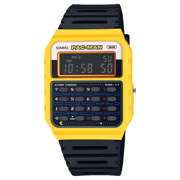 Casio CA-53WPC-1BER Pacman Collaboration Model Watch