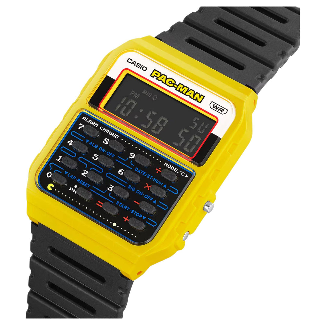 Casio CA-53WPC-1BER Pacman Collaboration Model Watch