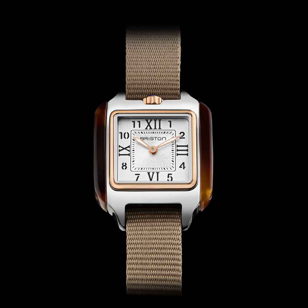 Briston Streamliner Kennedy -  Petite - Gold - Blanc 252025.PRA.T.2.NT Watch