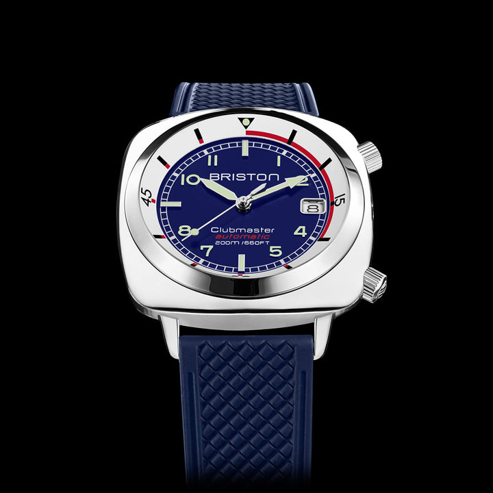 Briston Clubmaster Legend Compressor - Acier - Bleu 26642.PS.DC.15.FNB Watch