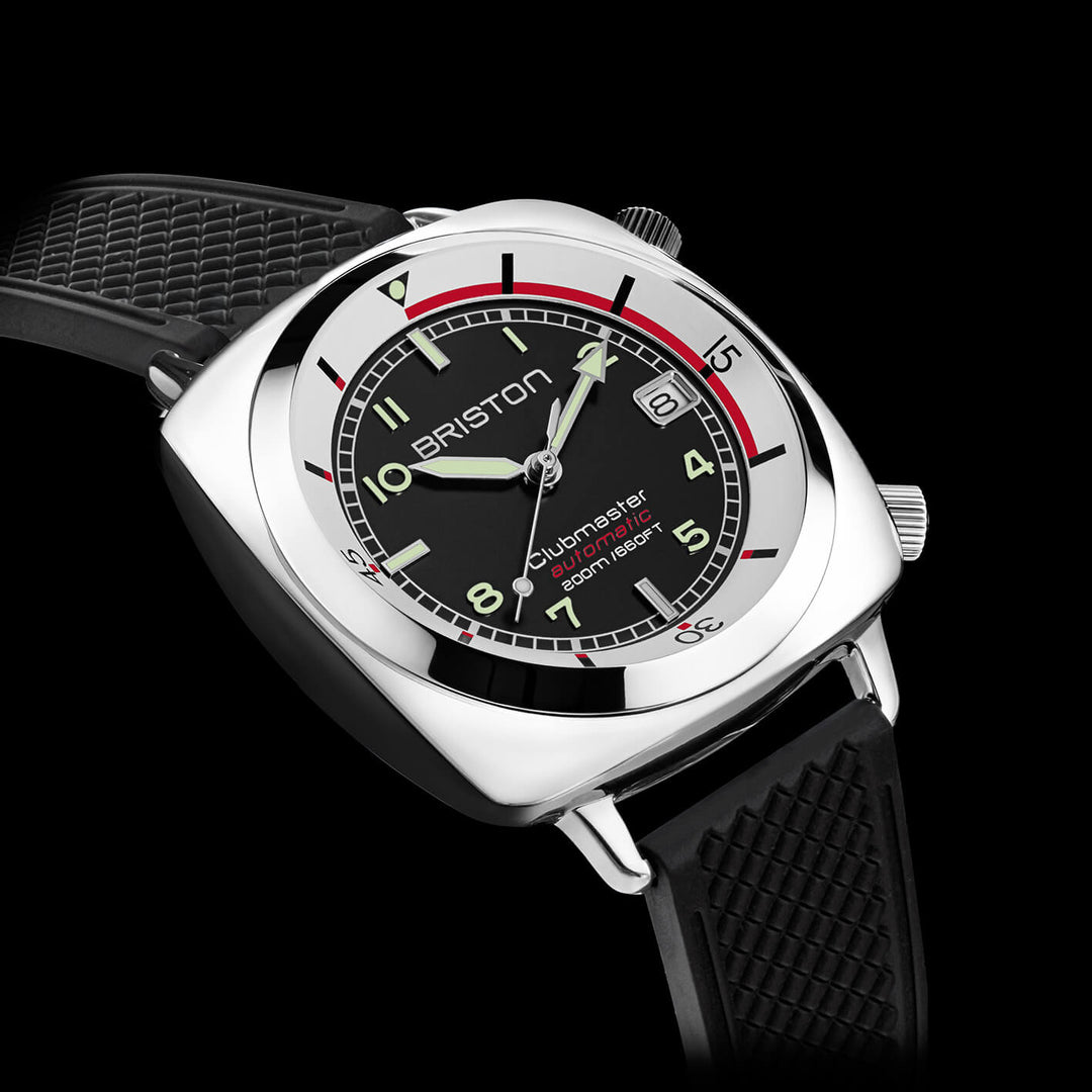 Briston Clubmaster Legend Compressor - Acier - Noir 26642.PS.DC.1.FB Watch