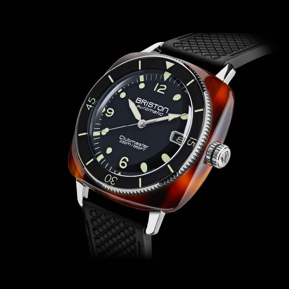 Briston Clubmaster Legend Diver - Noir 241740.SA.T.1.FB Watch