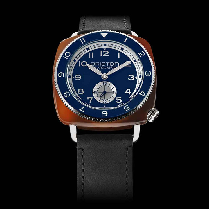 Briston Clubmaster Legend - Petite Seconde - Bleu marine 241639.SA.T.15W.CH Watch
