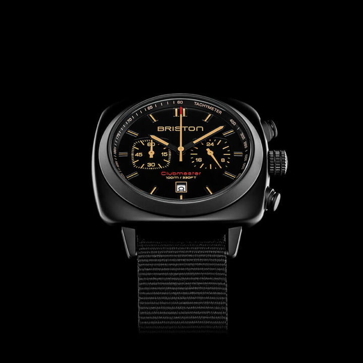 Briston Clubmaster Sport - Chrono - Noir Mat 18142.PBAM.BS.4.NB Watch