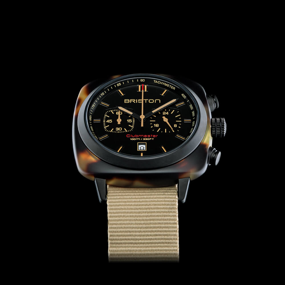 Briston Clubmaster Sport - Chrono - Safari 18142.PBAM.TSS.5.NK Watch