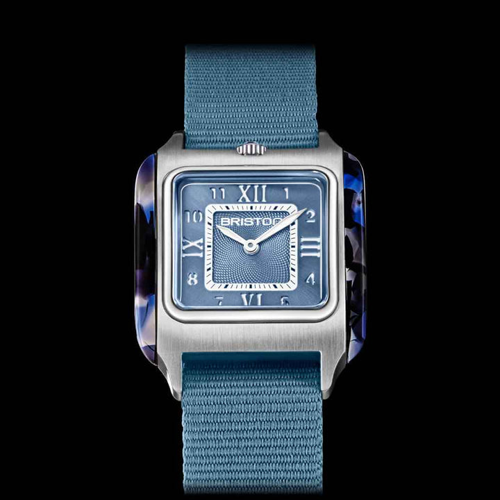 Briston Streamliner Kennedy Spring - HM - Bleu glacier 262030.SA.UB.25.NIB Watch