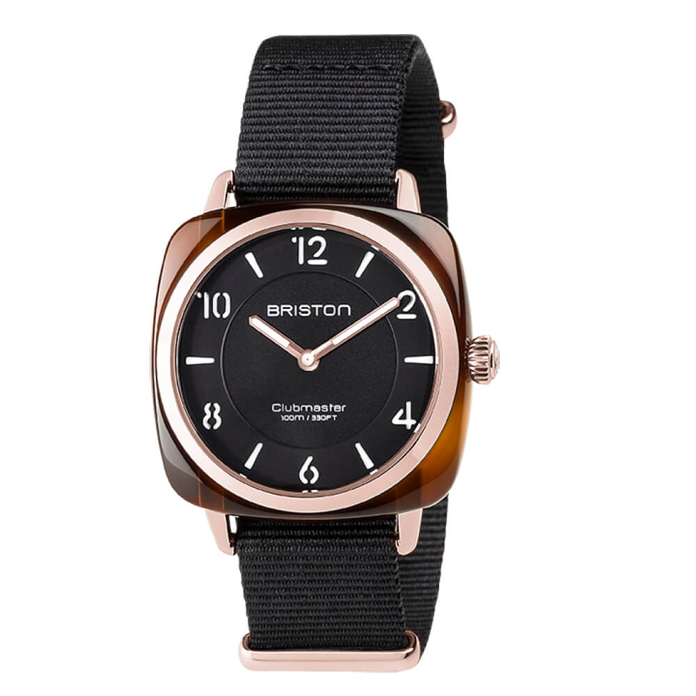 Briston Clubmaster Chic - HM - Gold - Noir 17536.PRA.T.1.NB Watch