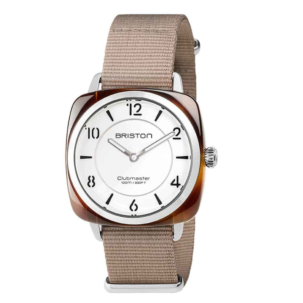 Briston Clubmaster Chic - HM - Blanc 17536.SA.T.2.NT Watch