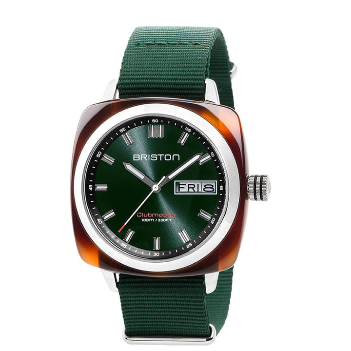 Briston Clubmaster Sport - HMS - Vert anglais 17342.SA.TS.10.NBG Watch