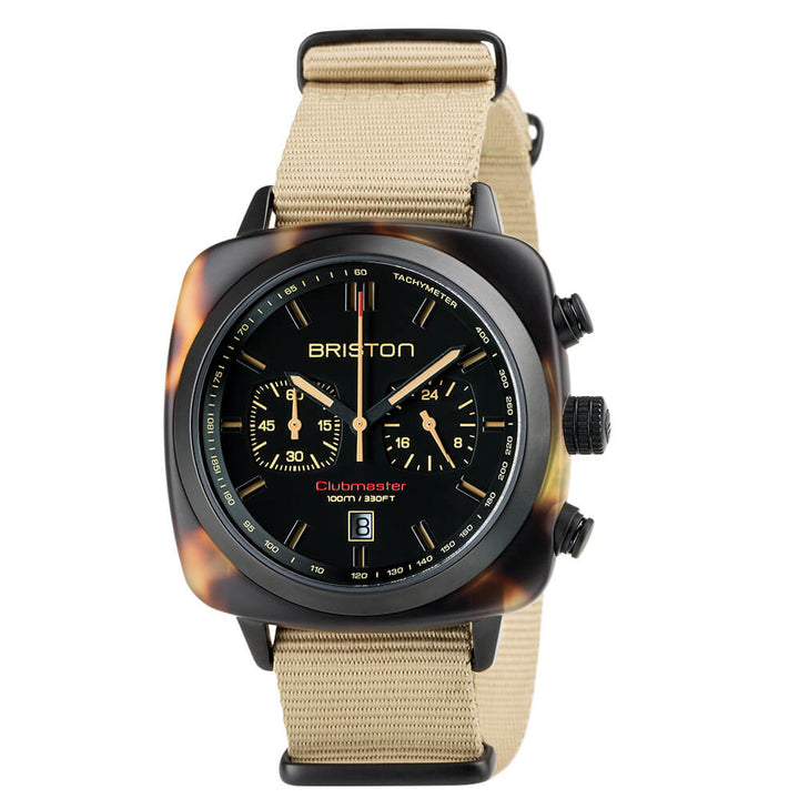 Briston Clubmaster Sport - Chrono - Safari 18142.PBAM.TSS.5.NK Watch