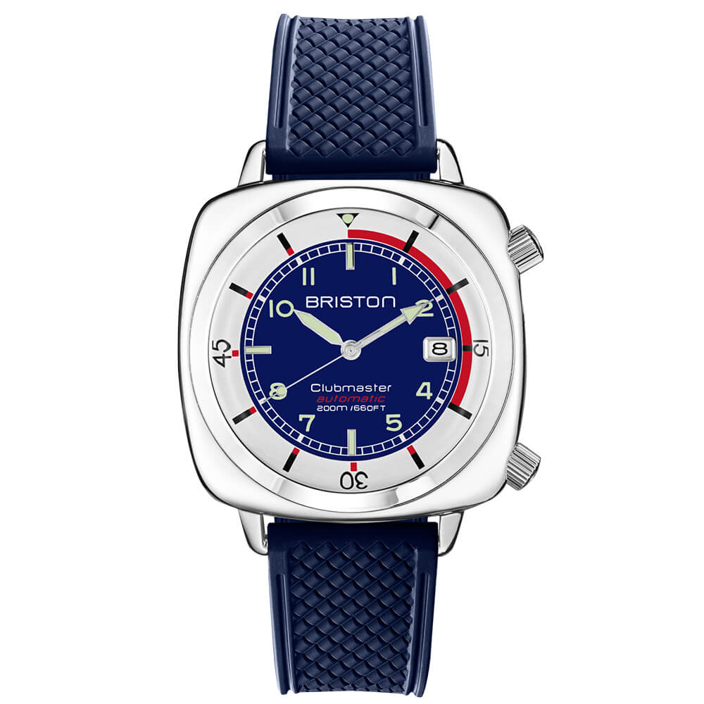 Briston Clubmaster Legend Compressor - Acier - Bleu 26642.PS.DC.15.FNB Watch