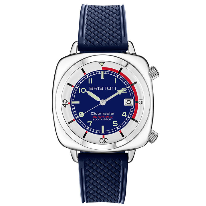 Briston Clubmaster Legend Compressor - Acier - Bleu 26642.PS.DC.15.FNB Watch
