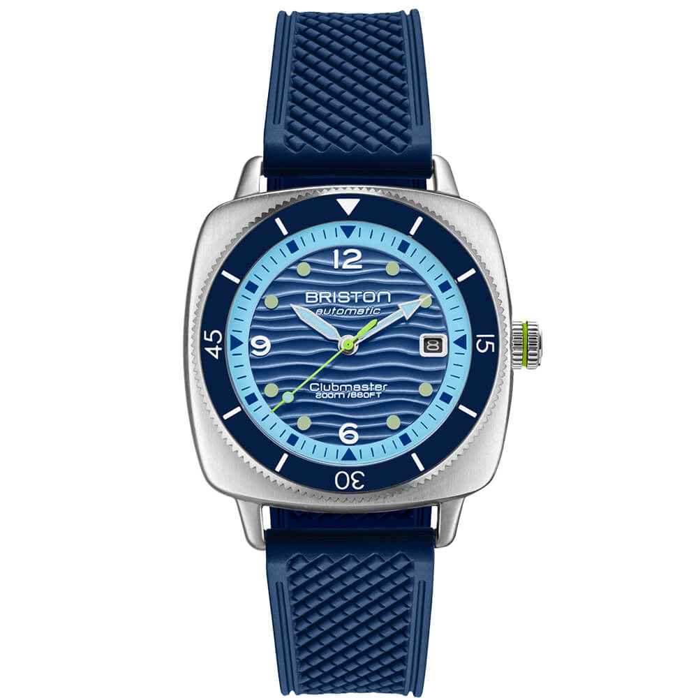 Briston Clubmaster Legend Diver Ocean - Acier - Bleu 261740.S.LD.15.FNB Watch