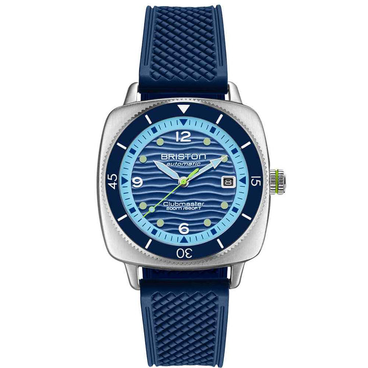 Briston Clubmaster Legend Diver Ocean - Acier - Bleu 261740.S.LD.15.FNB Watch