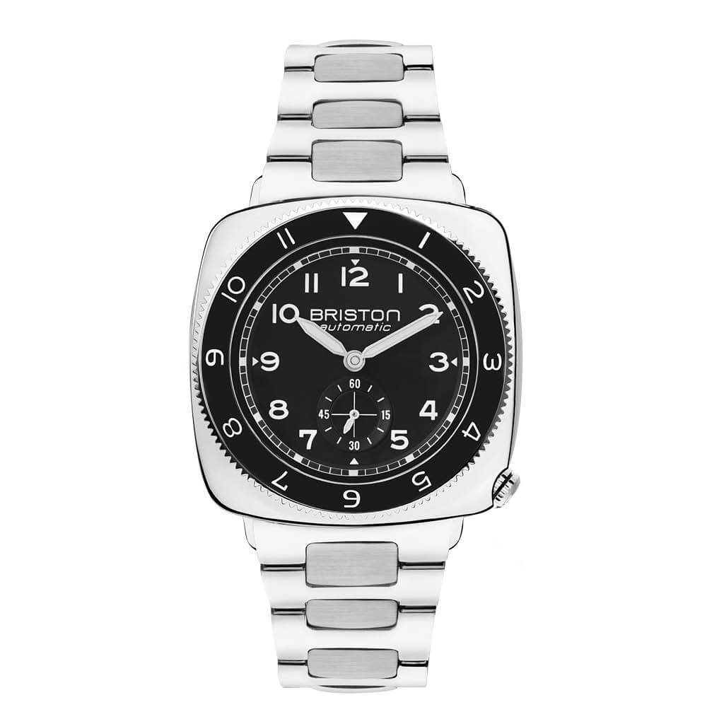 Briston Clubmaster Legend - Petite Seconde - Acier - Noir 241639.PS.L.1.SB Watch