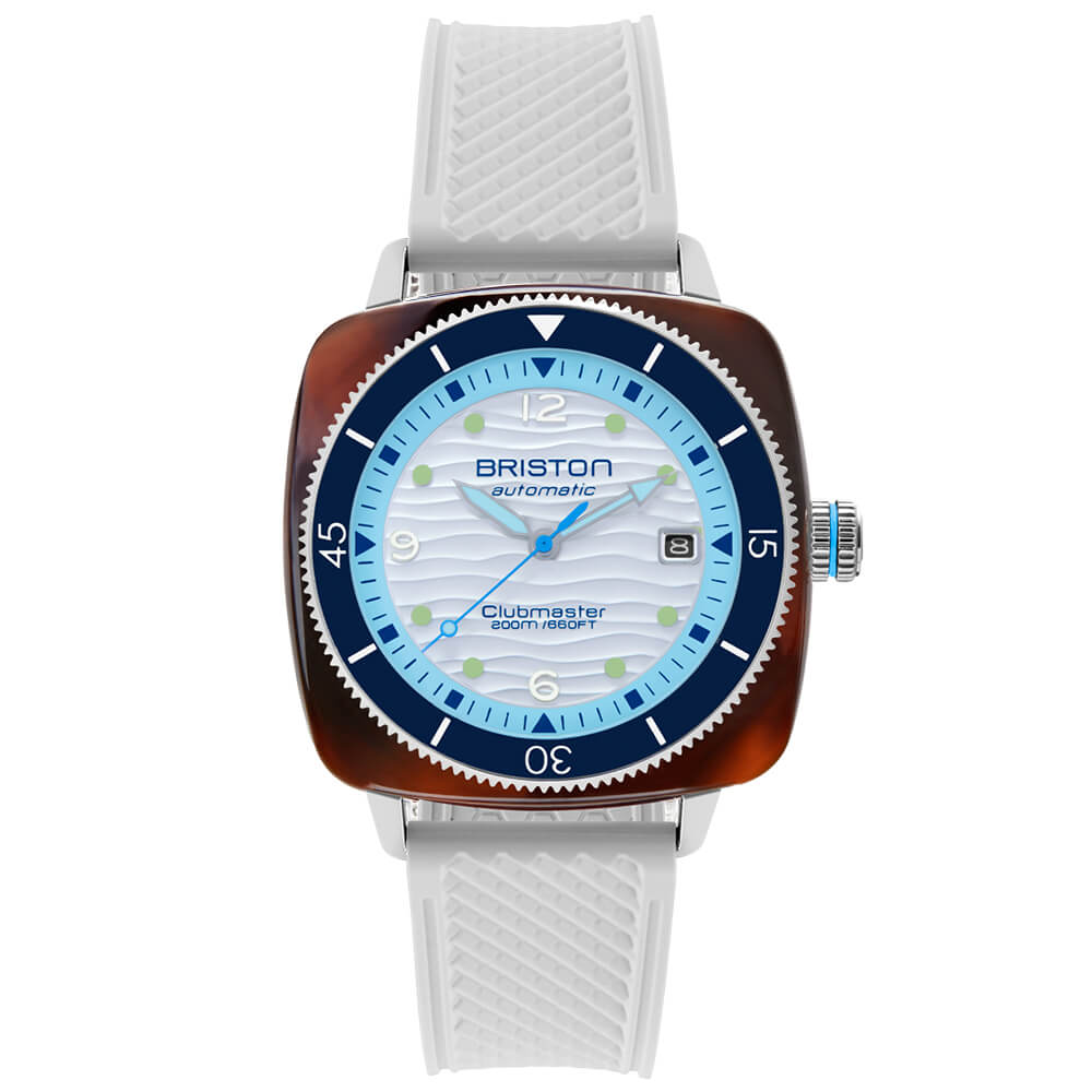 Briston Clubmaster Legend Diver Ocean - Blanc 261740.SA.T.2.FW Watch