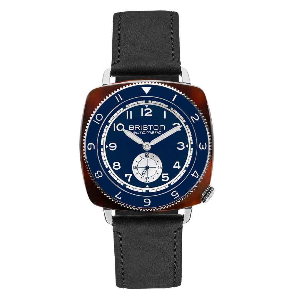 Briston Clubmaster Legend - Petite Seconde - Bleu marine 241639.SA.T.15W.CH Watch