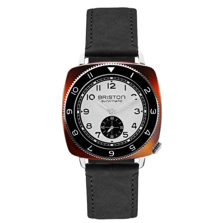 Briston Clubmaster Legend - Petite Seconde - Blanc / Noir 241639.SA.T.2B.CH Watch