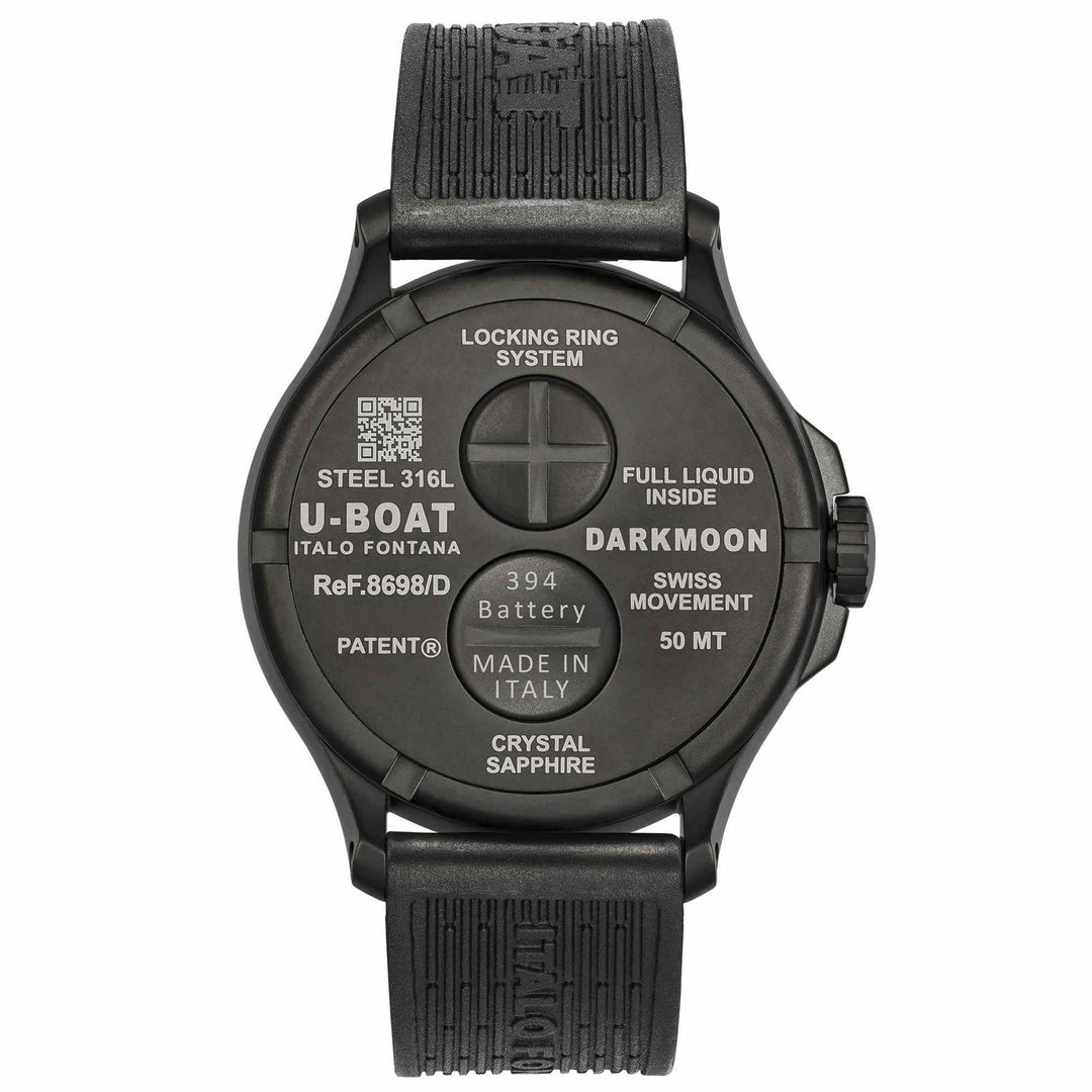 U-Boat 8698/D Darkmoon 44mm Green PVD Soleil Wristwatch - H S Johnson