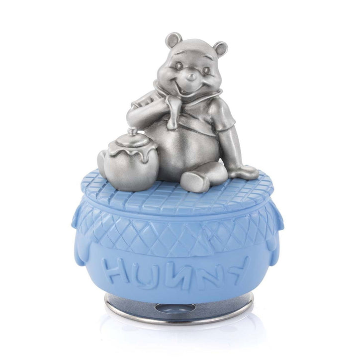Disney By Royal Selangor 016317 Winnie The Pooh Honey Pot Music Carousel - H S Johnson