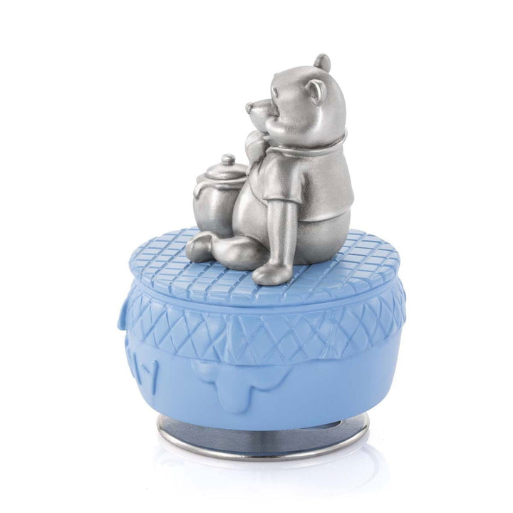 Disney By Royal Selangor 016317 Winnie The Pooh Honey Pot Music Carousel - H S Johnson