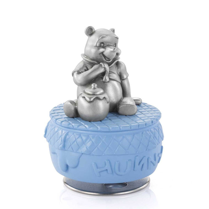 Disney By Royal Selangor 016317 Winnie The Pooh Honey Pot Music Carousel - H S Johnson
