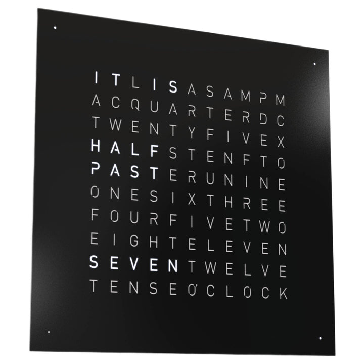 Qlocktwo QT5BLENBLPC-UK 45 Black Pepper Black Body Clock