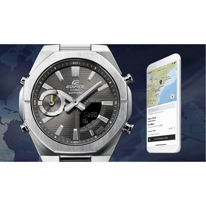 Edifice ECB-S10D-8AEF Smartphone Link Model Wristwatch