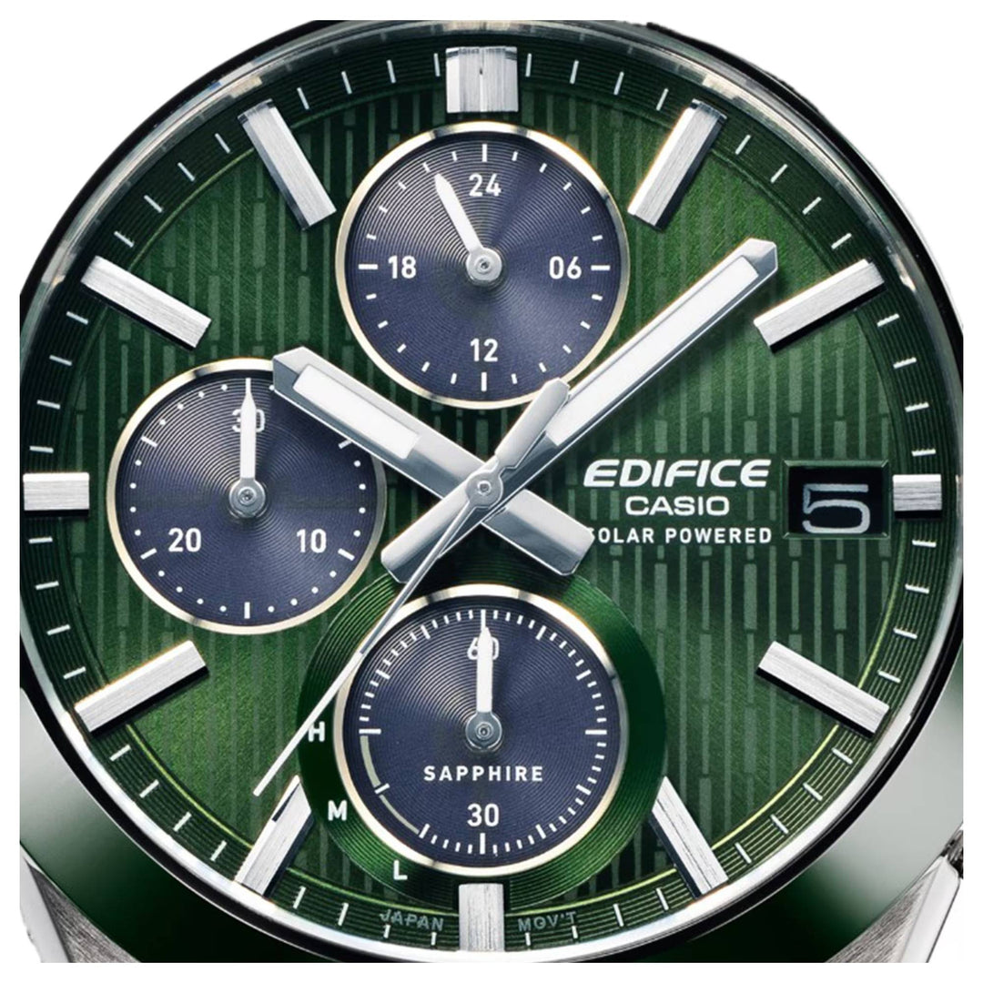 Edifice EFS-S650D-3AEF Solar Powered Chronograph Watch