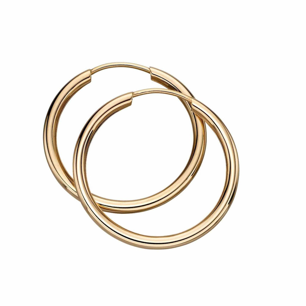 GE2216 Sleeper Hoop Earrings