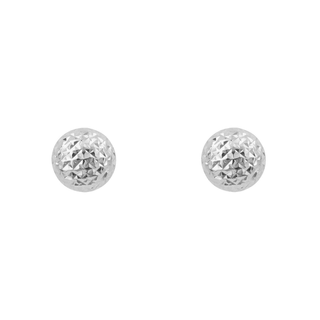 Elements Gold GE2428 Textured Ball Stud Earrings - H S Johnson