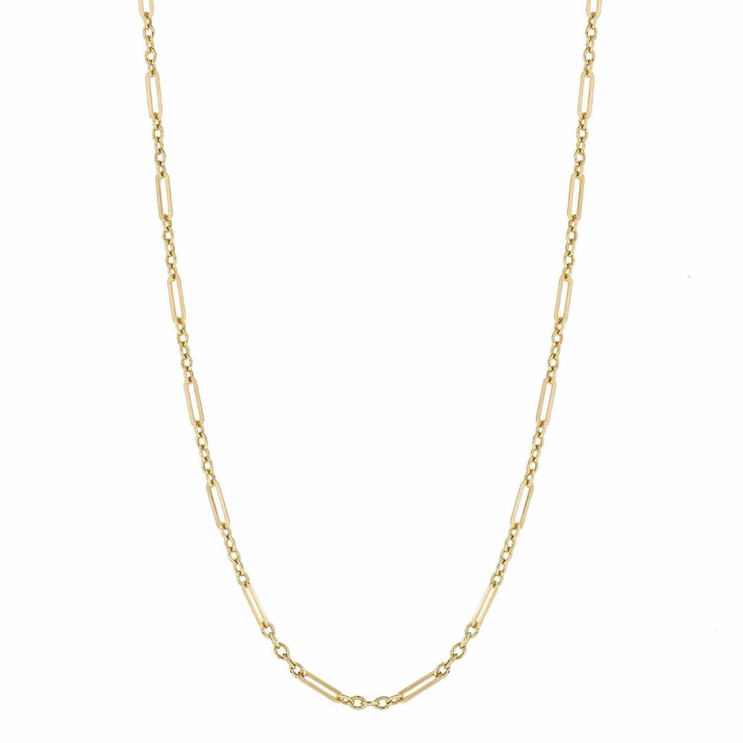 Elements Gold GN366 Mixed Length Link Chain Necklace - H S Johnson