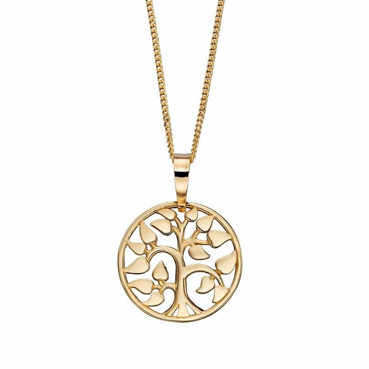 Elements Gold GP2111 Tree Of Life Pendant Only - H S Johnson