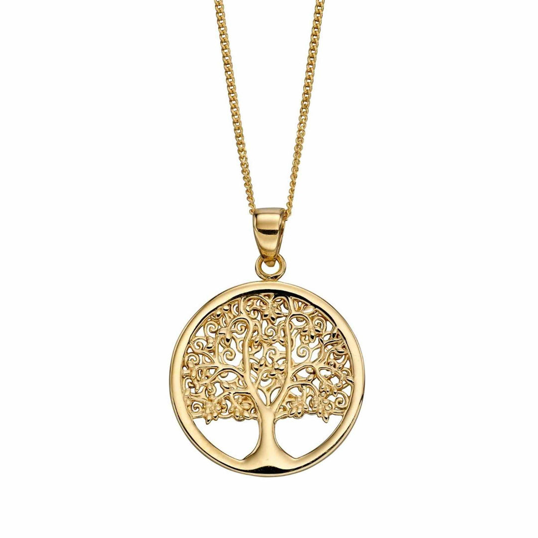 Elements Gold GP2150 Tree of Life Pendant Only - H S Johnson