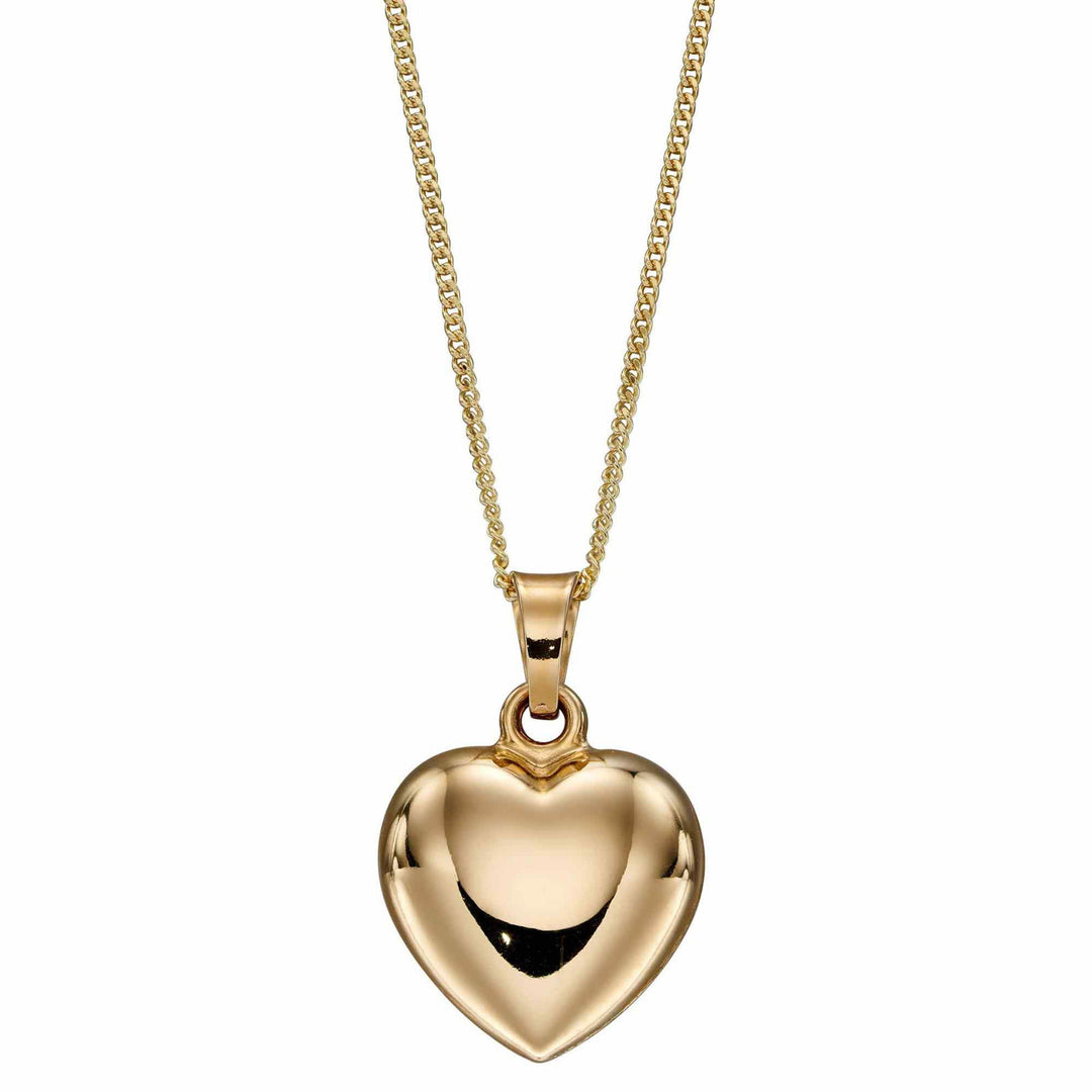 Elements Gold GP2261 Small Heart Pendant Only - H S Johnson