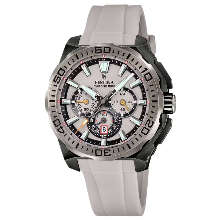 Festina F20726/1 Men's Chrono Bike Rubber Strap Wristwatch